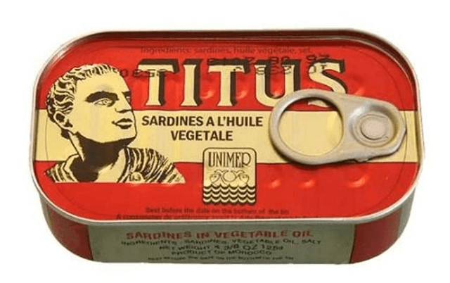 Titus Sardines À L&#039;huile De Tournesol