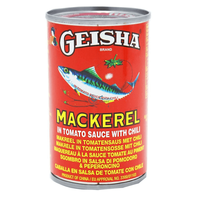 Geisha Mackerel In Tomato Sauce With Chilli 155 G