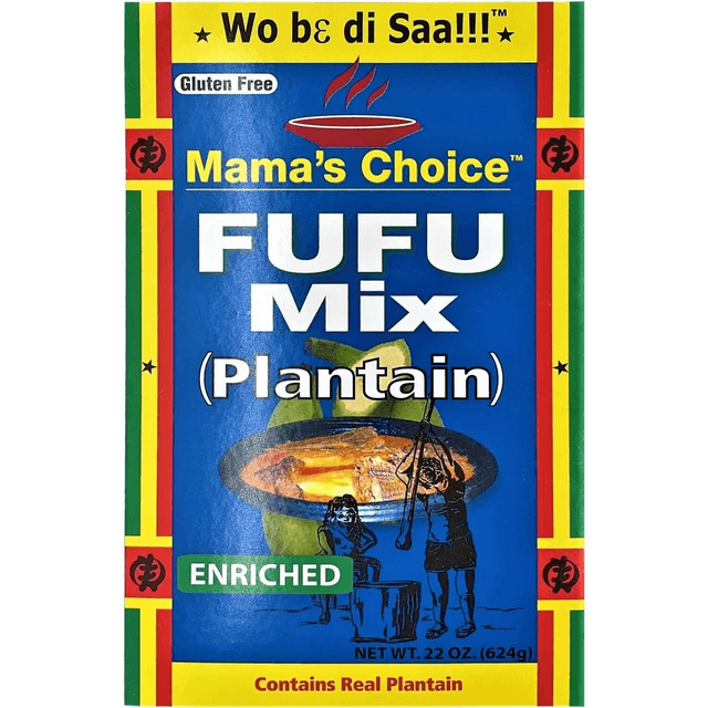 D&amp;G Mamas Choice Plantain Fufu Mix 624g