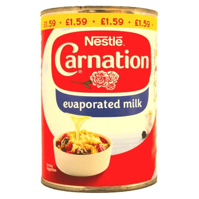 Nestle Carnation Evaporated Milk 410g