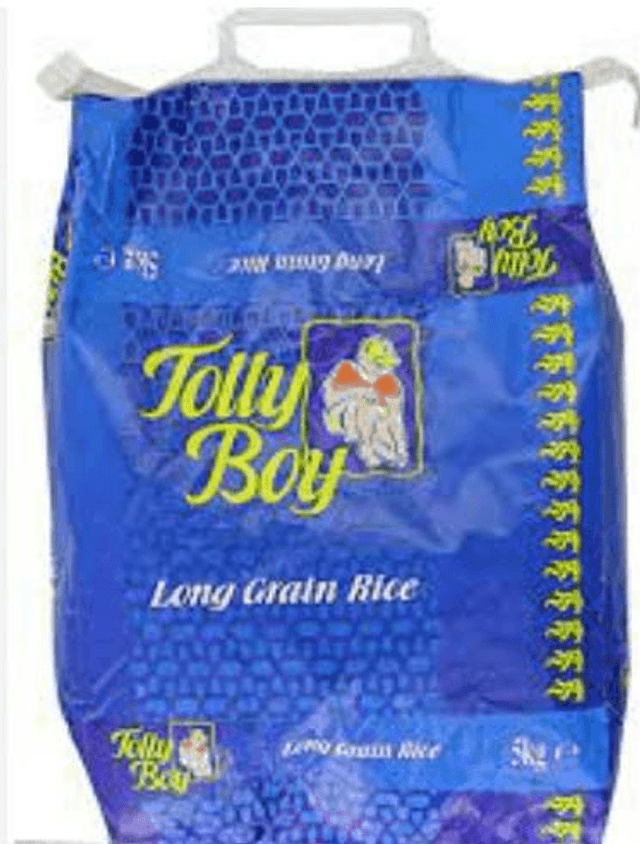 Tolly Boy No1 Easy Cook 5kg Long Grain Rice