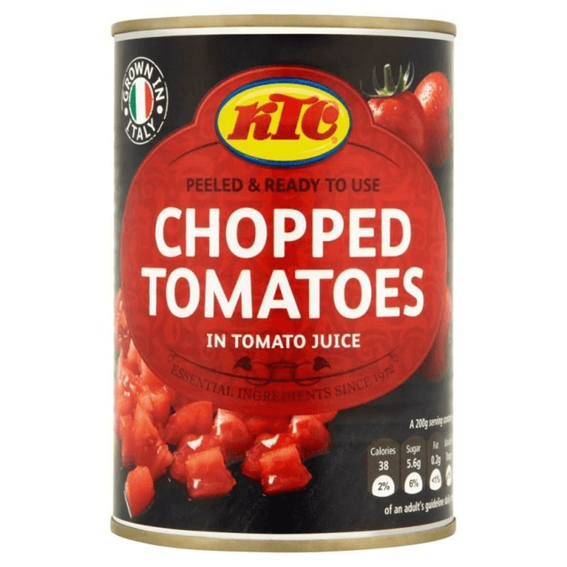 KTC Chopped Tomatoes In Tomato Juice