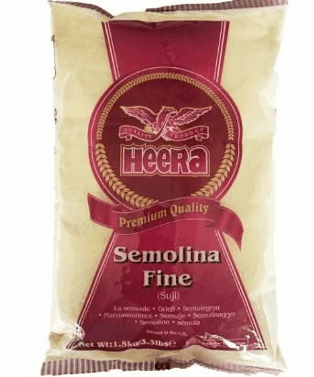 Heera Semolina Fine - 1.5kg