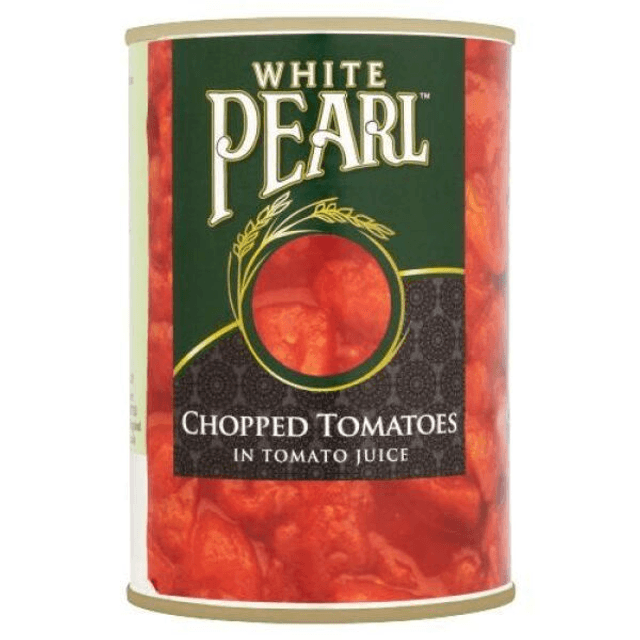 White Pearl Chopped Tomatoes 400g