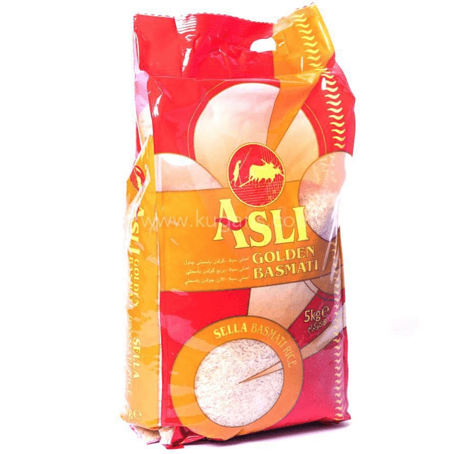 Asli Golden Sella Basmati Rice - 5kg